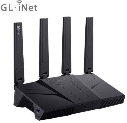 GL-iNet GL-BE9300 Flint 3 Tri-Band WiFi 7 Router 5x2.5G Ports Deal