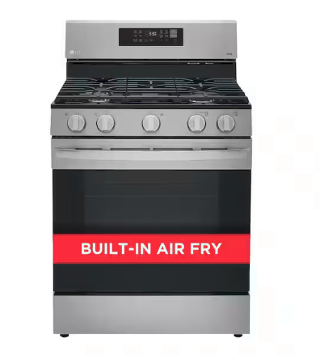 LG Smart Wi-Fi Enabled Gas Range W/AirFry