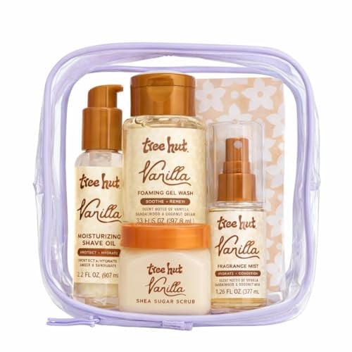 Tree Hut Mini Vanilla Everything Shower Gift Set Deal
