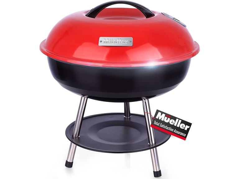 Mueller BBQ Buddy 14 Inch Portable Charcoal Grill Deal
