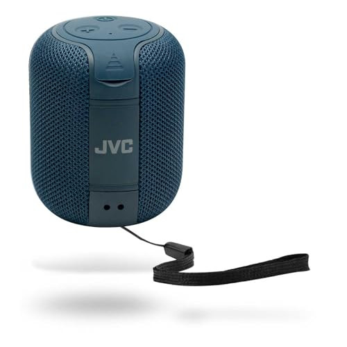 JVC Portable Gumy Wireless Speaker with Surround Sound (Blue)