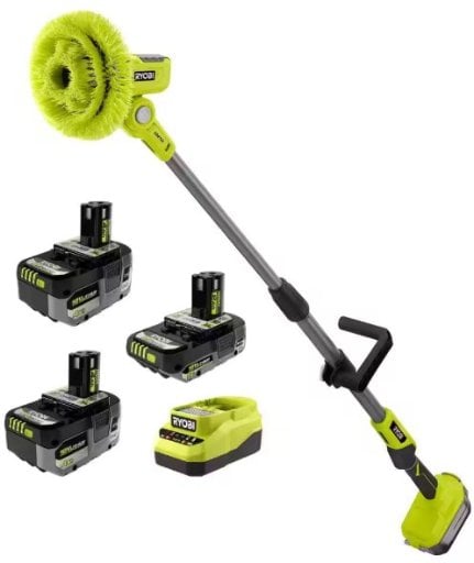 RYOBI ONE+ 18V HIGH PERFORMANCE Kit & FREE ONE+ Cordless Power Scrubber Deal