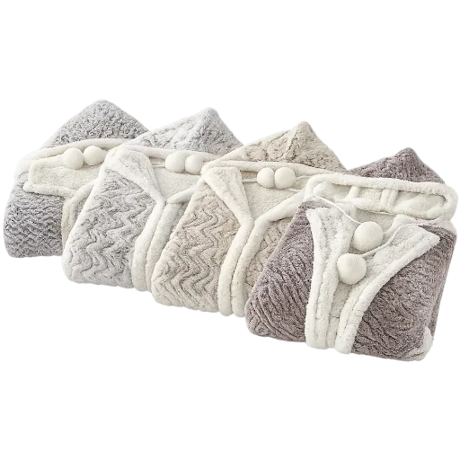 Chic Home Snuggle Hoodie Wearable Blanket 2-Pack