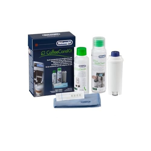 De'Longhi Coffee Care Kit w/ Water Filter, EcoDecalk Descaler & MultiClean Solution Deal