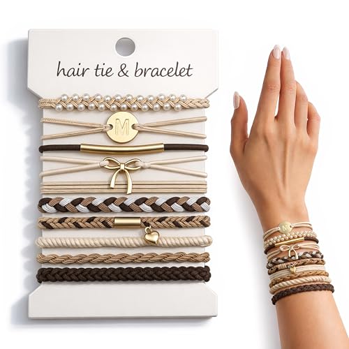 10-Pack Hair Tie Bracelets Deal