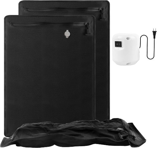 Dobaly 2PC Reusable Vacuum Compression Bags with 55W Electric Pump