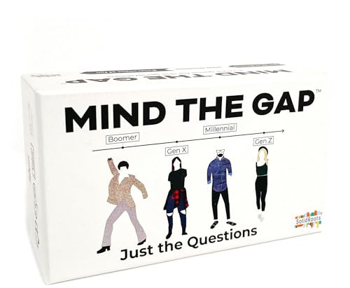 Spin Master Games Mind The Gap Just The Questions Expansion Pack w/ 1,000 New Questions + 50 New Challenge Cards