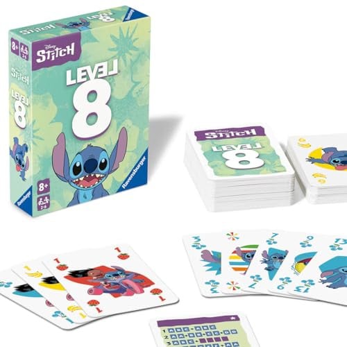Ravensburger Disney Stitch Level 8 Card Game