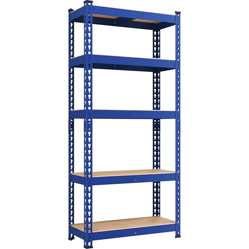 Yaheetech 5-Tier Heavy Duty Storage Shelves 28″ W x 12″ D x 60″ H Deal