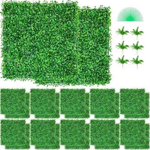 VEVOR 12PCS 20x20x1.6 Artificial Boxwood Panels Deal