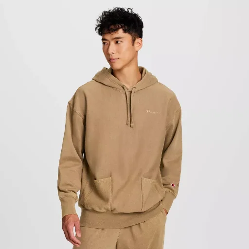 Champion Men's Washed Hoodie (3 Colors, Sizes S-XXL)