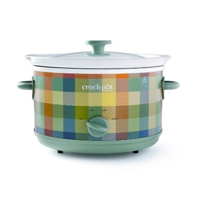 Crock-Pot 4.5QT Manual Slow Cooker and Roaster Plaid Deal