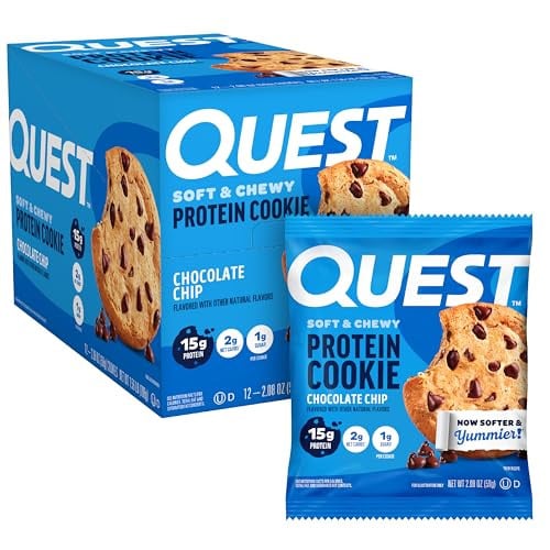 Quest Nutrition Protein Cookies 24-Count (Chocolate Chip) Deal