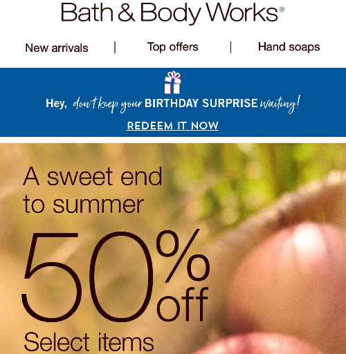 Bath & Body Works Sale Deal