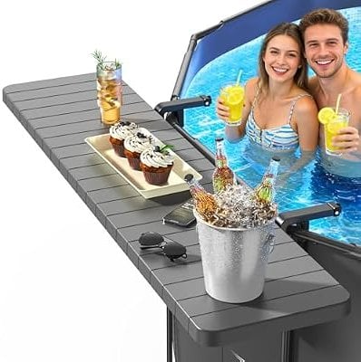 Stable Poolside Drink & Snack Table