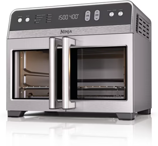 Ninja 8-in-1 French Door Countertop Oven w/ Air Fry (FO100) Deal
