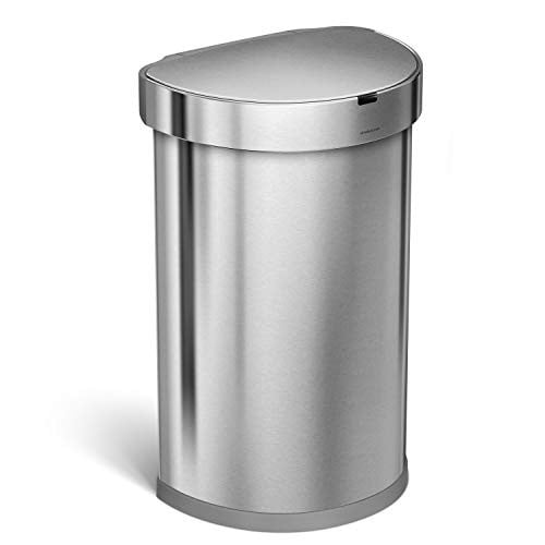 simplehuman 45 Liter Semi-Round Automatic Sensor Trash Can Deal