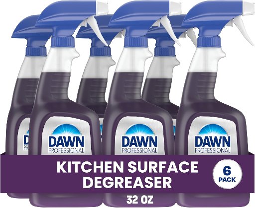 Dawn Professional Multi-Surface Heavy Duty Degreaser Spray 5-Pack (32 oz.)