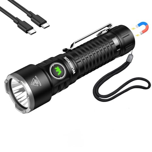 Wurkkos TS28 3200-Lumen Rechargeable LED Flashlight w/ USB-C