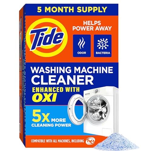 Washing Machine Cleaner by Tide, 5 Month Supply