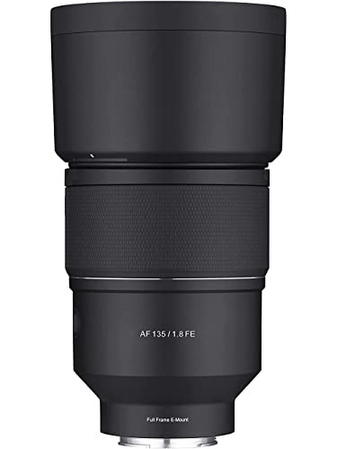 Samyang 135mm F1.8 AF Full Frame Auto Focus Telephoto Lens for Sony E