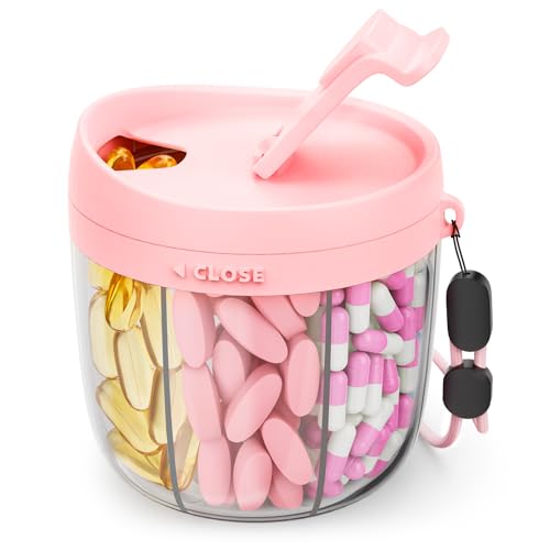 Cute Pill Dispenser with Anti-Mix Design