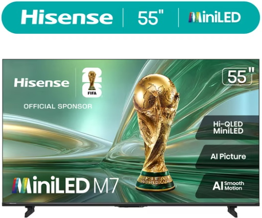 Hisense 55" 4K UHD Mini-LED QLED Google Smart TV Deal