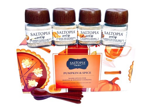 Saltopia Pumpkin Spice Sugars 4-Pack