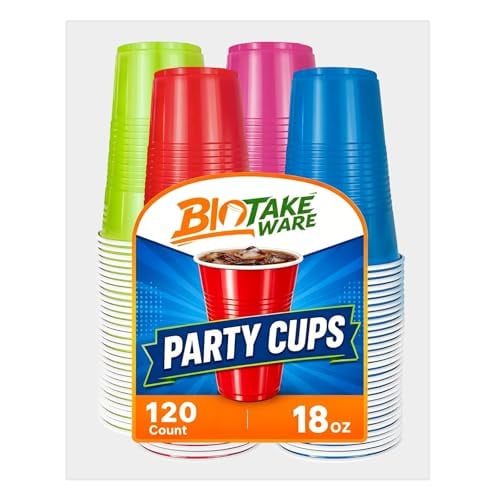 Biotakeware Disposable Dinner Plates 100-Pack Deal