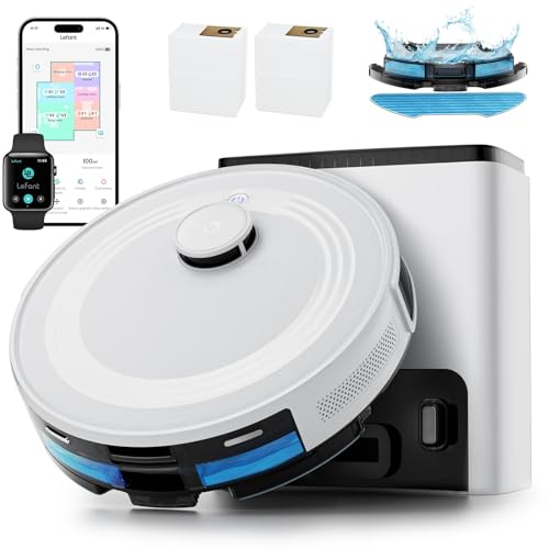 Lefant LiDAR Robot Vacuum and Mop 6000Pa with 75-Day Self-Emptying Deal