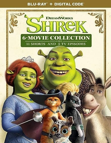 Shrek: 6-Movie Collection (Blu-ray + Digital HD) Deal