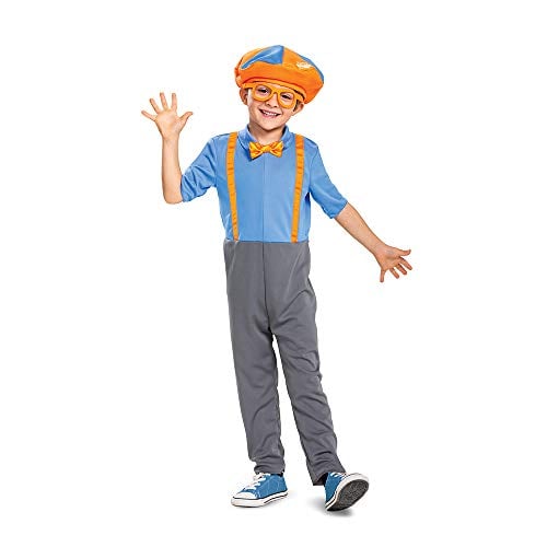 Blippi Costume for Kids, Toddler Size Small (2T)