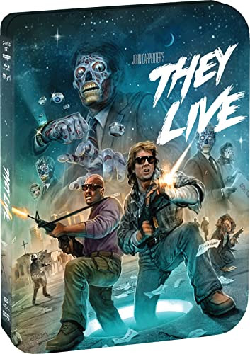 They Live: SteelBook (4K Ultra HD + Blu-ray)