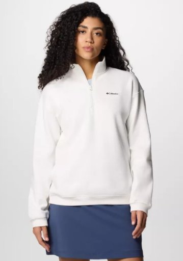 Columbia Women's Meridian Creek Quarter Zip Pullover Sweatshirt