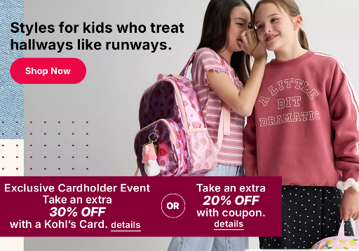 Kohl's Back to School Sale Deal
