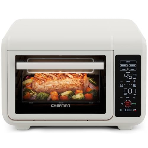 Chefman Air Fryer Toaster Oven Combo, Ivory Deal