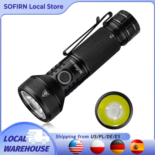 Sofirn IF22A 2100 Lumen 21700 Rechargeable Thrower Flashlight Deal