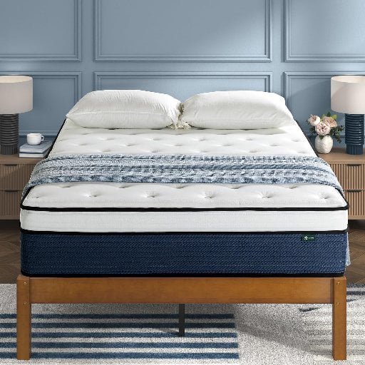 14" ZINUS Cooling Comfort Support Hybrid Mattress in a Box (King) Deal