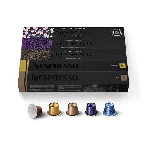 Nespresso Ispirazione Variety Pack Espresso Coffee Pods 50 Count Deal
