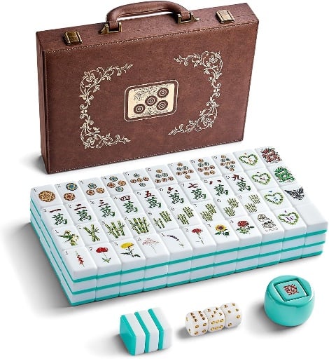 166 Acrylic American Mahjong Tile Set Deal