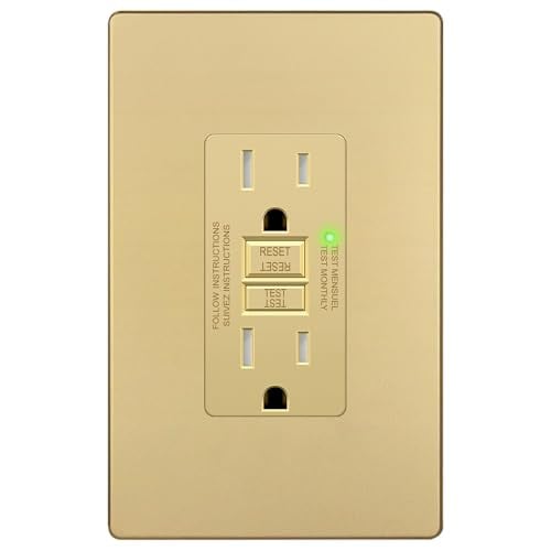 LIDER Gold GFCI Outlet