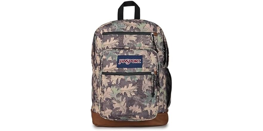 JanSport 34L Cool Backpack with 15" Laptop Sleeve (Woodland Camo) Deal