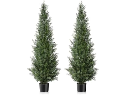 2-Pack 3' Tresil Artificial Cedar Trees