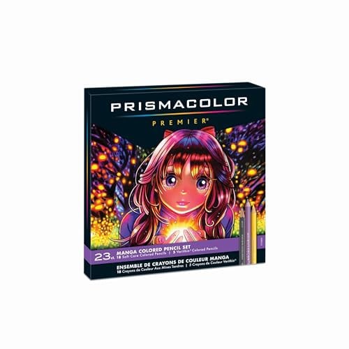 Prismacolor Premier Colored Pencils, Manga Colors 23-Pack Deal