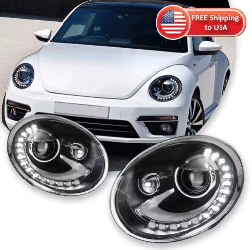 TYPY Car Headlights For VW Beetle 2013-2018 LED Car Lamps