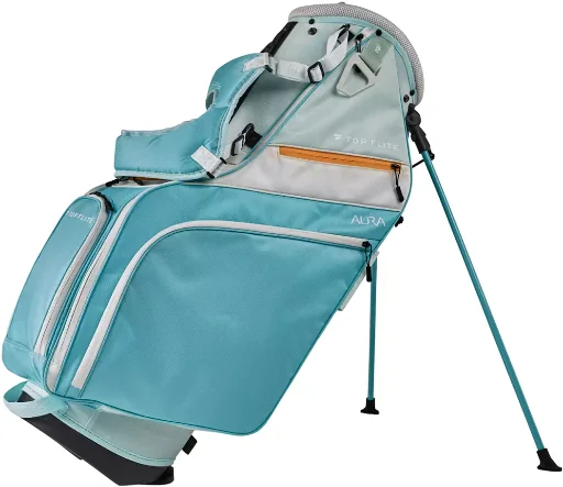 Top Flite Women's Aura Stand Golf Bag (Blue/Grey)