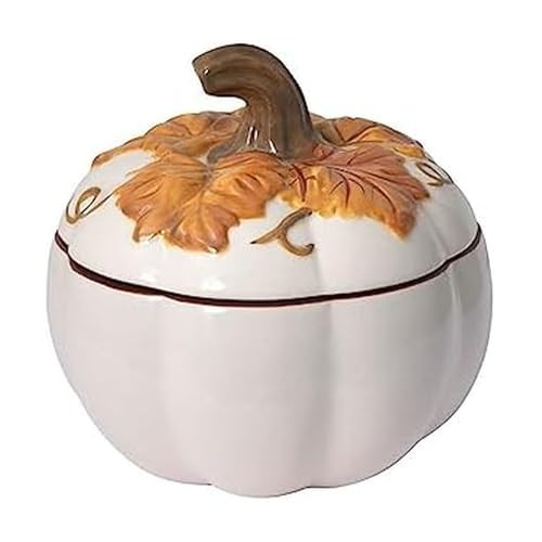Pfaltzgraff Autumn Berry Covered Pumpkin Bowl 20 Ounces