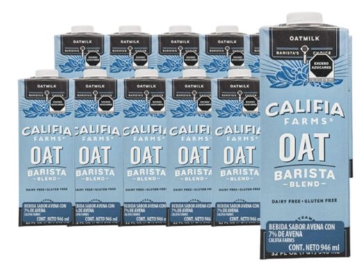 Califia Farms Oat Barista Blend Oat Milk 12-Pack