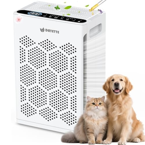 DAYETTE Air Purifiers for Home Large Room Up to 2400 Ft² with HEPA 14 Filter Deal