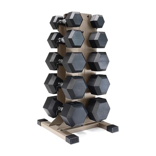 CAP 300 lb Dumbbell Set with Rack Deal